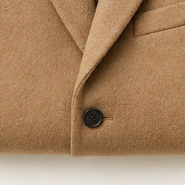 Button and hem