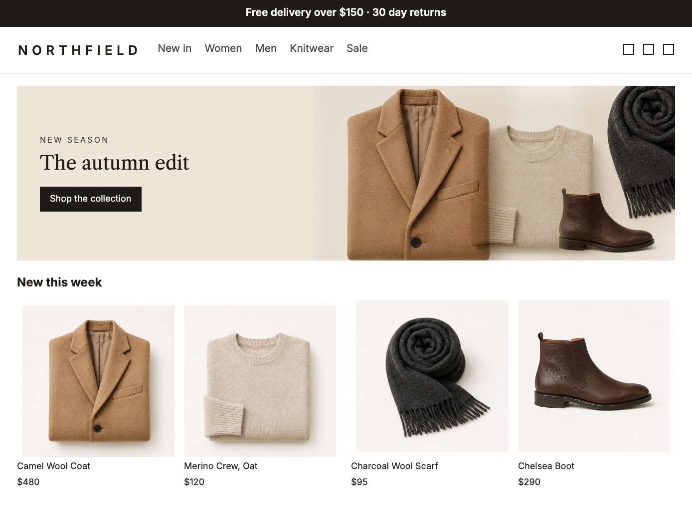 A live Magento store